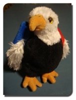 FREE, THE EAGLE BEANIE BABY