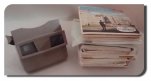 VINTAGE VIEWMASTER WITH 126 OLD REELS