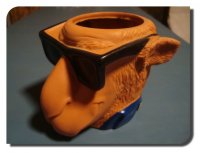 3D JOE CAMEL HEAD CAN COOLER